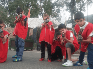 חגיגת יום הולדת בפיינטבול