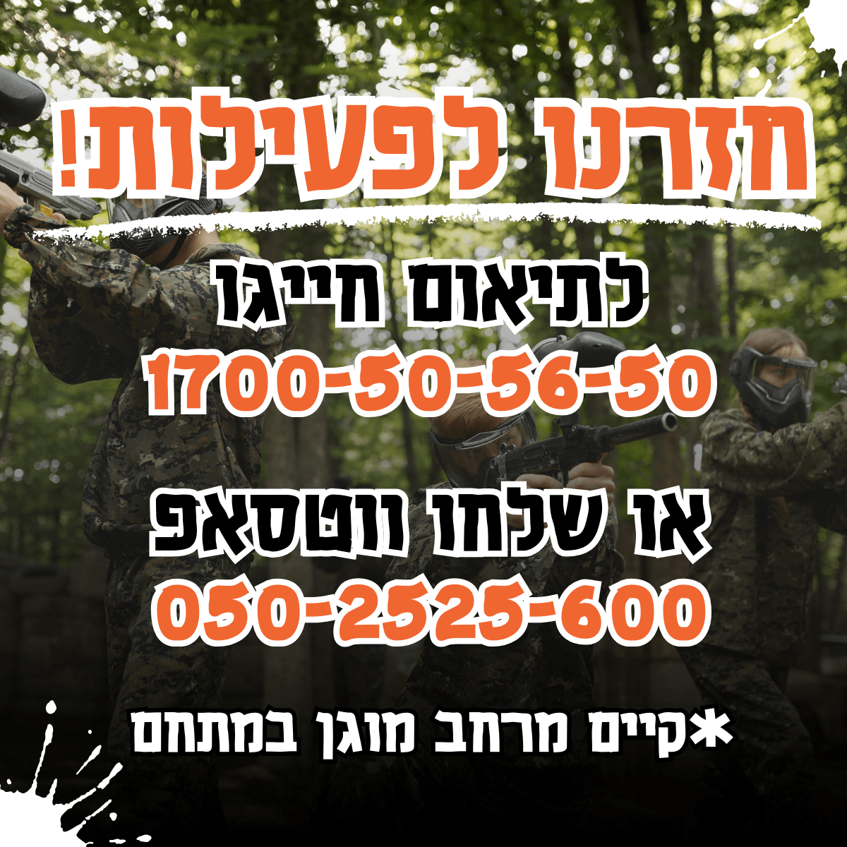 חזרנו לפעילות! (5)